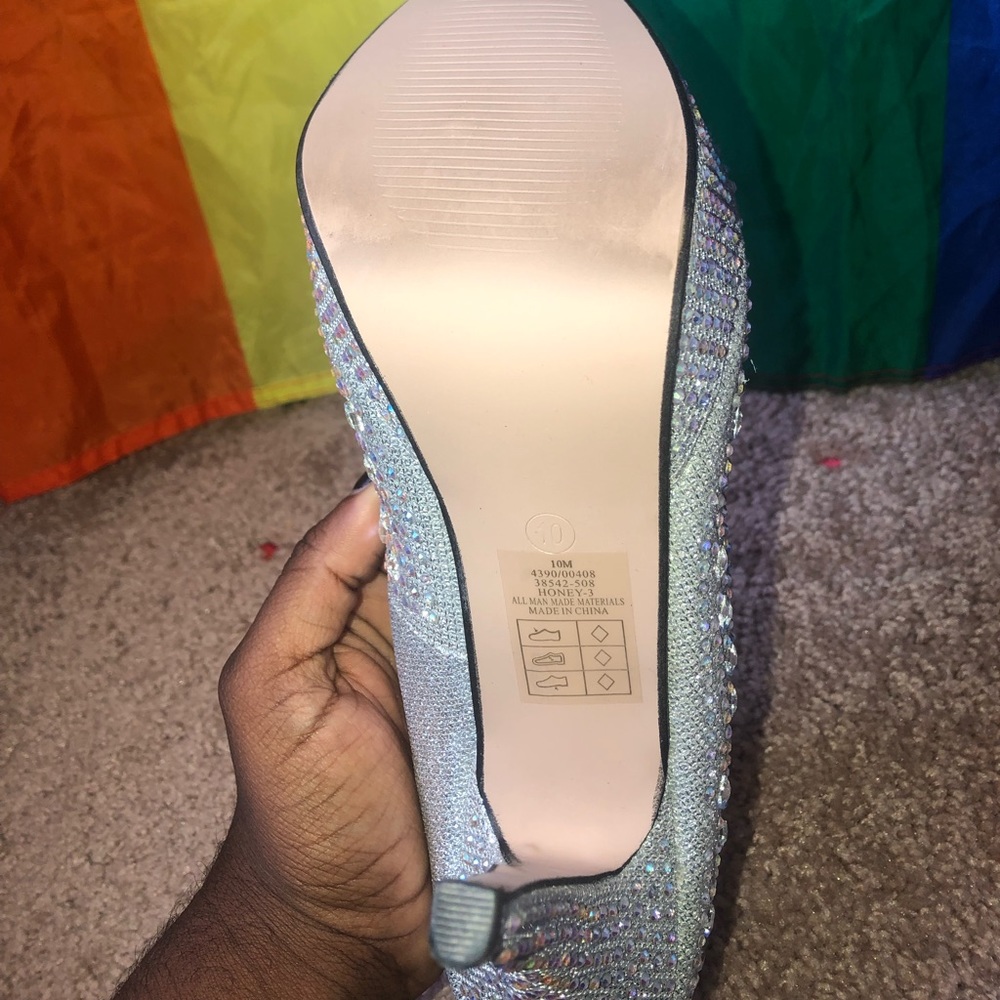 Valenti Franco rhinestone heel - Picture 4 of 5